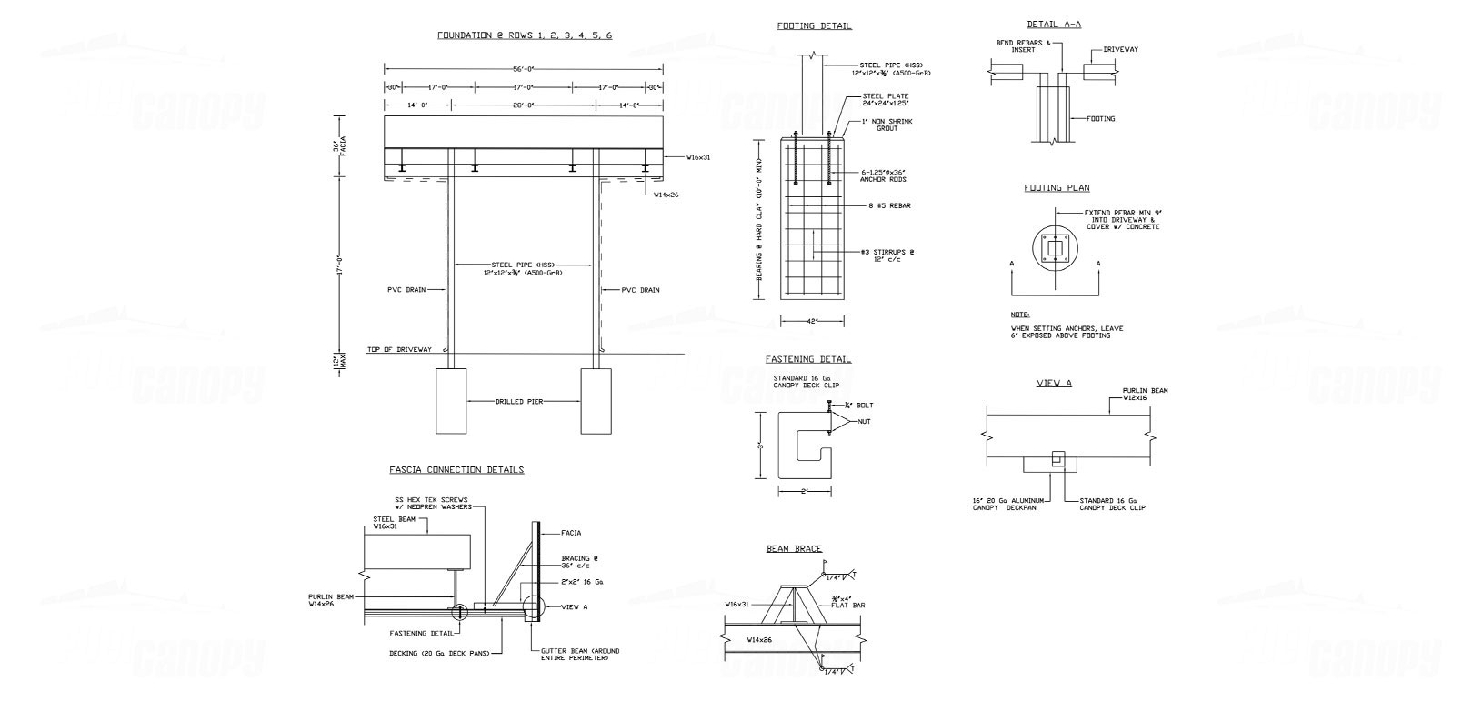 Engineering Fuel Canopy